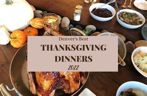 Where to find free Thanksgiving meals in metro Denver in 2023