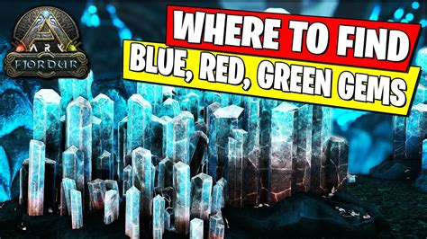 Where to find red gems fjordur