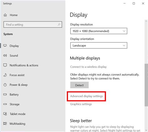 Where to find the Windows 10 refresh rate? How to change it?