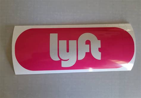 Where to get lyft sticker. The sticker should be placed on the vehicle's back windows. You can print out a temporary sticker here. 