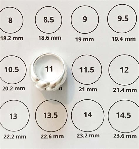 Where to get ring sized. Place the O-ring on a clean, flat, level surface. Determine the inside diameter by using a ruler to measure from one inner edge to another. Use a ruler to measure the diameter, from one outer corner of the O-ring to the other outer corner. Finally, measure the cross-section. Place the O-ring into a vernier caliper. 