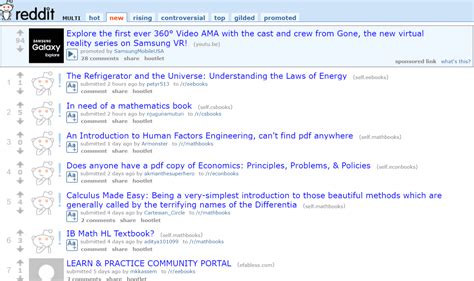 View community ranking In the Top 5% of largest communities on Reddit. 39 places to get free textbooks and other books (including study guides) Hi guys, .... 