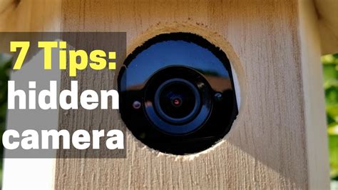 Where to hide a CCTV camera