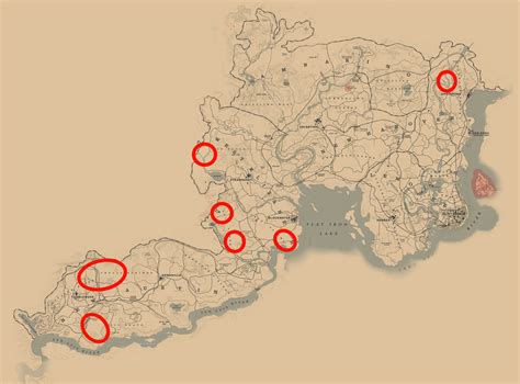 The main cougar location RDR2 has on its map is