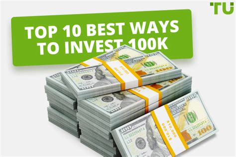 Where to invest 100k in 2023. Here are some of our favorite ideas for investing $100,000. 1. Exchange-traded funds. Exchange-traded funds (ETFs) are one popular way to invest $100,000 because they let investors easily diversify their portfolios. ETFs are similar to mutual funds but trade like stocks. Typically, ETFs track an exchange or asset class. 