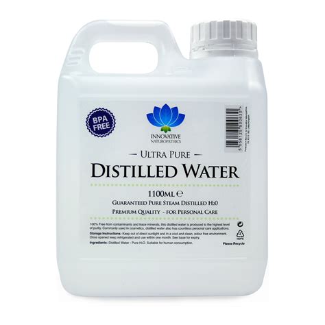 Where to purchase distilled water. 