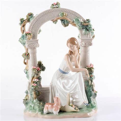 Lladró porcelain figurines are delicate, detailed, handmade statuettes created in Valencia, Spain. They range from smaller, simpler pieces, to large and complex designs. Lladró porcelain is known for its high quality and excellent workmanship. Each item is crafted by hand and designs usually illustrate life’s precious moments.
