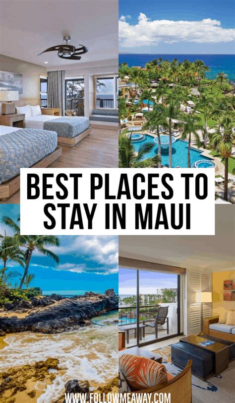 Where to stay in maui. Jan 26, 2020 ... The first planned resort of Hawaii, Kaanapali is home to a handful of opulent hotels and condominiums and the open-air Whalers Village, an ... 