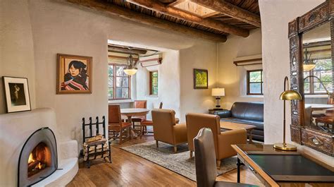 Where to stay in santa fe. October 12, 2023. Santa Fe, the rugged, high-desert New Mexico town at 7,199 feet above sea level is nestled in the foothills of the ink-blue Sangre de Cristo Mountains. You’ll first notice the ... 