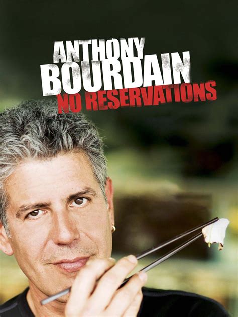 Where to watch anthony bourdain no reservations. Watch Anthony Bourdain: No Reservations. TV-PG. 2005. 15 Seasons. 8.5 (7,775) Anthony Bourdain: No Reservations was a travel and food documentary series that aired on the Travel Channel from 2005 to 2012. The show starred Anthony Bourdain, a renowned chef and author, who took viewers on a journey through different countries and … 