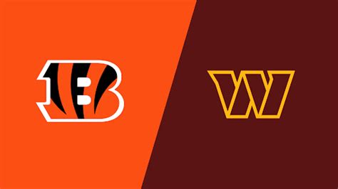 Where to watch bengals vs commanders. Things To Know About Where to watch bengals vs commanders. 