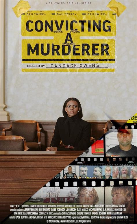 Where to watch convicting a murderer. 10 Aug 2023 ... Per the DailyWire, here's the series synopsis: “In Convicting a Murderer, Candace Owens sets the record straight by taking a closer look at the ... 
