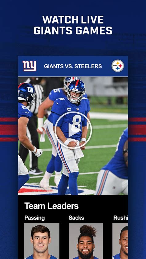 Where to watch giants game. Watch all of the highlights from the 'Sunday Night Football' game between the visiting New York Giants and the Buffalo Bills from their Week 6 showdown in ... 
