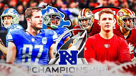 Where to watch nfc championship. The Detroit Lions will face the San Francisco 49ers in the NFC Championship on Sunday at Levi's Stadium. The Lions will make their first Super Bowl appearance in franchise history with a win. 