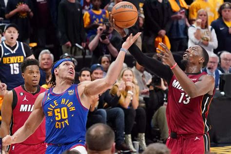 Where to watch nuggets game. May 19, 2023 · The Denver Nuggets easily could have run away with Game 1 of the Western Conference finals after they built an 18-point halftime lead. The Los Angeles Lakers had other plans. A furious fourth ... 