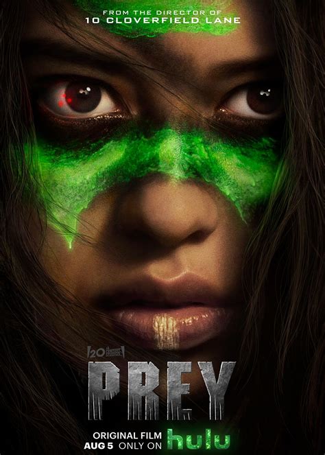 Where to watch prey. Image via Hulu. The dubbed version of the film is available to watch through Hulu and Disney + on August 5. When you hit play on this title through these streaming platforms, the film will ... 