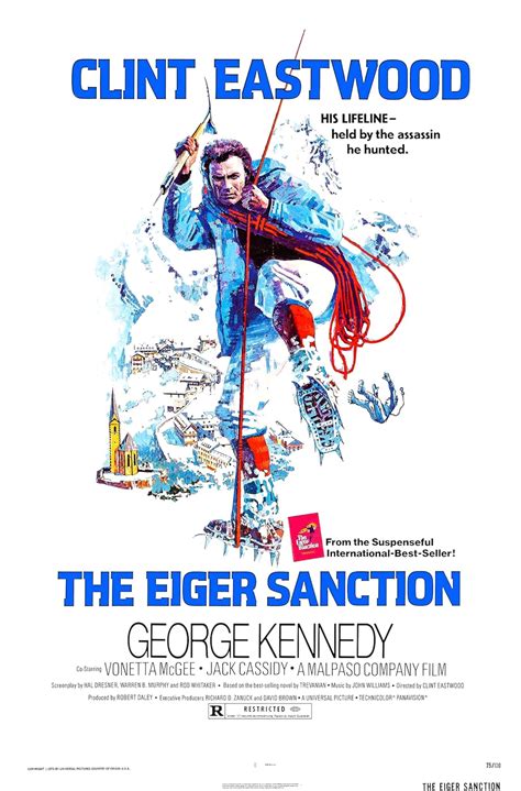 Where was the eiger sanction filmed. The Eiger Sanction (1975) by @philmadict. Publication date 1065-07-09 Topics Clint Eastwood Films Language English. Addeddate 2022-09-14 10:59:08 Color color Identifier the-eiger-sanction Scanner Internet Archive HTML5 Uploader 1.7.0 Sound sound Year 1065 . plus-circle Add Review. comment. 