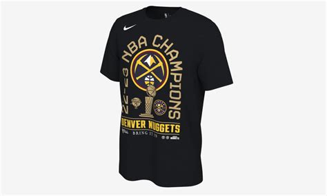 Where you can get Nuggets NBA championship gear