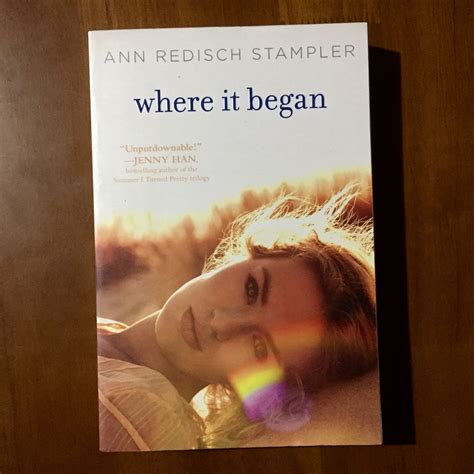 Read Where It Began By Ann Redisch Stampler