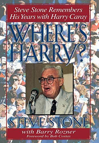 Download Wheres Harry Steve Stone Remembers His Years With Harry Caray By Steve Stone