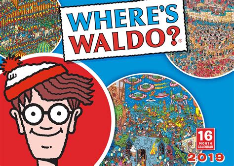 Read Wheres Waldo 2019 Wall Calendar By Martin Handford