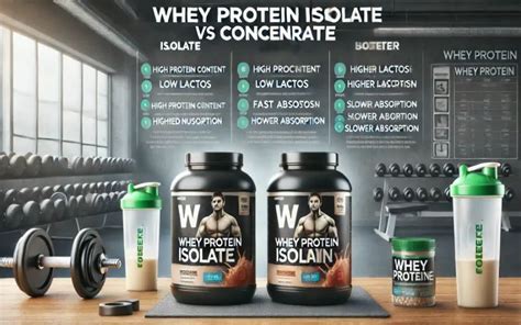Whey Isolate vs. Whey Concentrate: Understanding the Differences (2024)