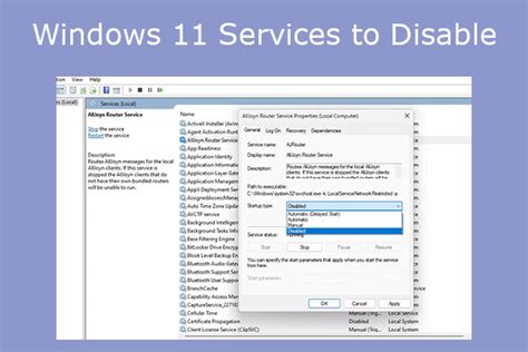 Which Services You Can Safely Disable on Windows 11