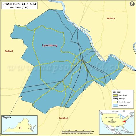 Which county is lynchburg va in?