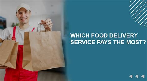 Which delivery service pays the most. This was made up of the $34 meal charge and a $7.99 delivery fee. Menulog was next with a $3.40 service fee and $4.99 delivery added to the $34 meal. Uber Eats was the most expensive with a $5.49 ... 