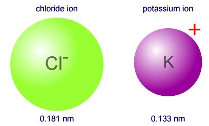 Which has the larger atomic radius: Cl- or K+? Socratic