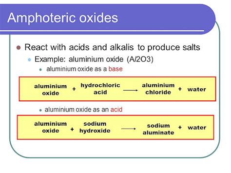 Which of the following is an amphoteric oxide? - Vedantu