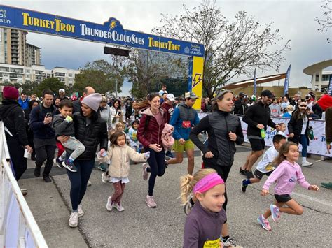 Which roads will be closed for Austin's 2023 turkey trot?