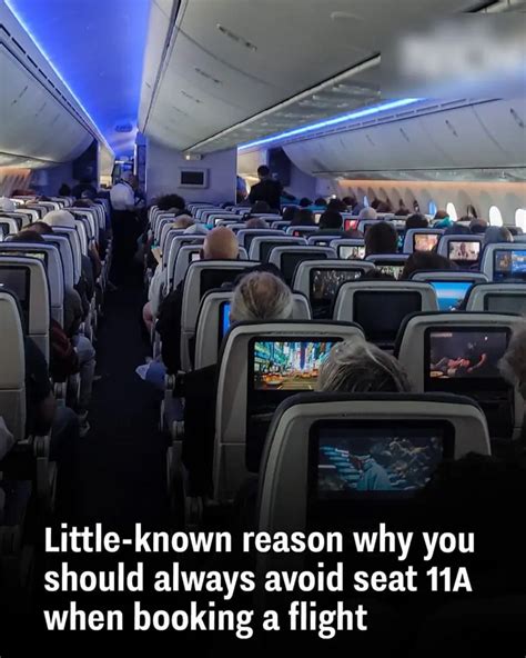 Which seat to avoid in flight