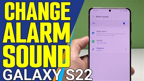 Which volume controls alarm samsung s22. .  Find more step-by-step device tutoria...