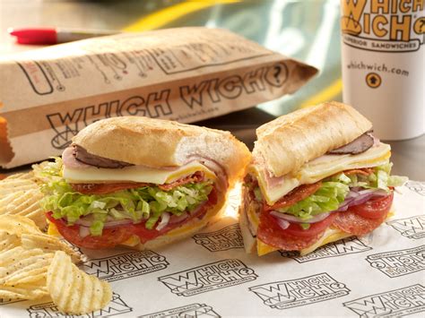 Which Wich® Superior sandwich shop in London serves custom-crafted sandwiches and salads with over 60 toppings to create a masterpiece. Perfect your craft..