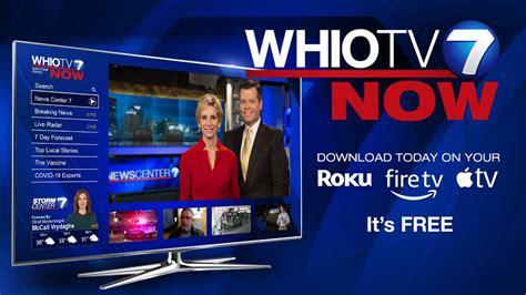 Whio 7. WHIO-TV Channel 7 is serving the Dayton-Miami Valley Area coverage you can count on as it happens with our 24/7 news app. Dig deeper on the major news of the day with our live and on-demand videos to keep you plugged in to what’s happening now. Minute-by-minute weather using WHIO-TV Channel 7’s StormTracker Doppler Radar and 5-day Forecast ... 