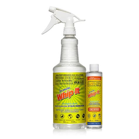 Whip it cleaner. Whip-It! Amazing Cleaner, Multi Purpose Stain Remover Professional Strength Spray, 32 Ounce, 2 Pack. (4.6) 24 reviews. $28.95. Price when purchased online. Add to cart. … 