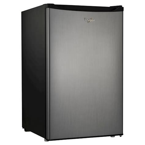 Whirlpool 4.3cu. ft. mini refrigerator stainless steel bc-127b …