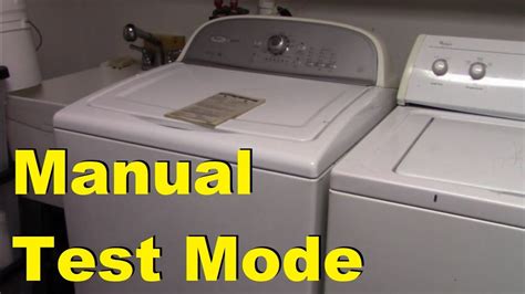 Whirlpool cabrio washer manual test mode. - Miracles of new testament a guide to the symbolic messages.
