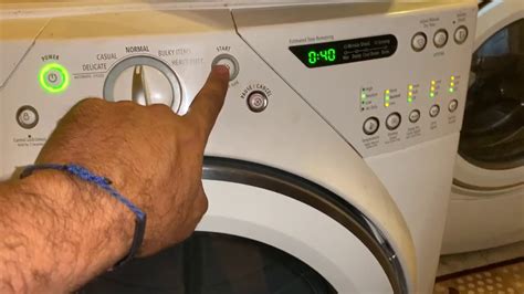 The Whirlpool Duet dryer may be stuck on sensing due to a defective s