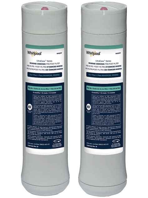 Project Source. Twist-in Refrigerator Water Filter M-1 Fits Whirlpoo