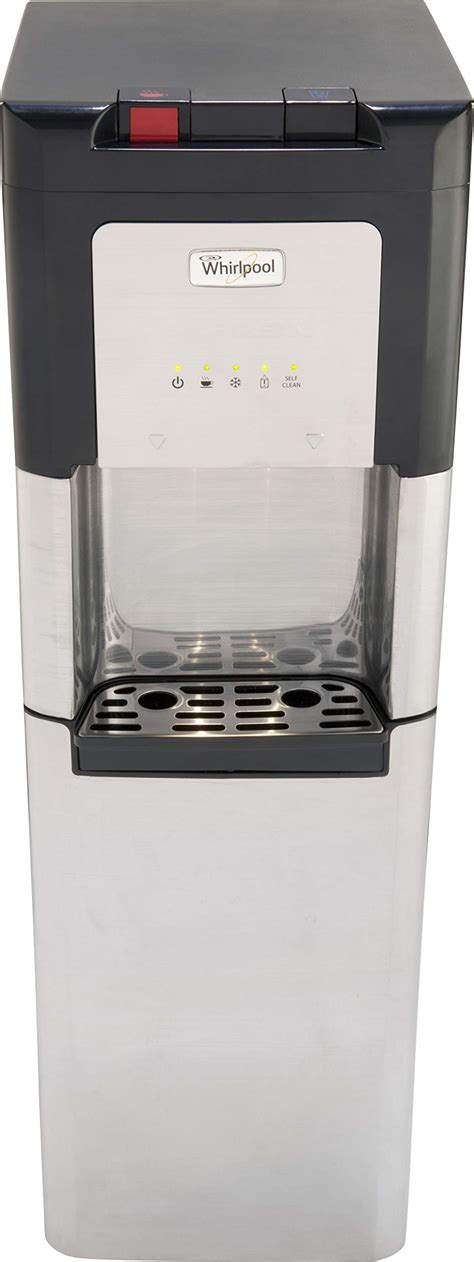 The Brio Moderna stainless steel water dispenser has a number of features to warrant its higher-than-average price tag. To start, the dispenser allows you to adjust the temperature of the water—cold water between 39 and 59 degrees Fahrenheit and hot water between 174 and 194 degrees Fahrenheit—to suit your exact preferences.. 