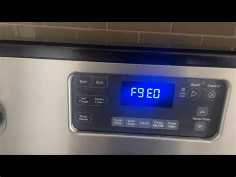 To fix the error code F9 for a Whirlpool oven and range, try resetting the appliance by unplugging it for a few minutes and then plugging it back in. If the error …