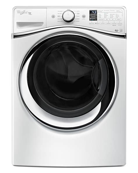 Whirlpool washer duet. This is normal. If the washer will not unlock at the end of a wash cycle, unplug the washer or disconnect power. Wait approximately 2 minutes for control to reset. Reconnect power to washer (plug in). Run a "Drain and Spin" cycle. The door should unlock after this is complete. If not, call for service. 