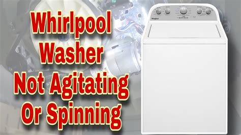 Whirlpool washer without agitator won t spin.  Screw includes rubber gasket and thread seala...