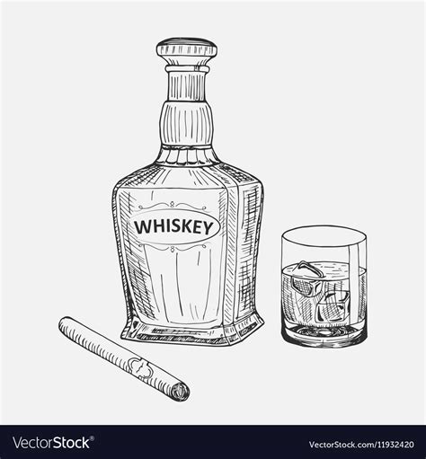 Whiskey Drawing