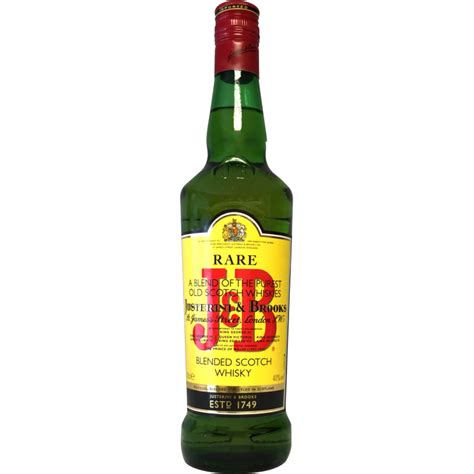 Whisky J & B 750ml 14883 - Bodegas Alianza