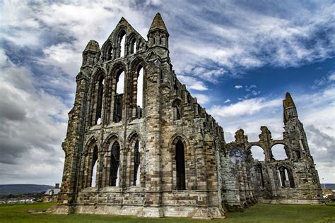 Whitby Abbey. The inspiration behind Bram Stoker’s Dr