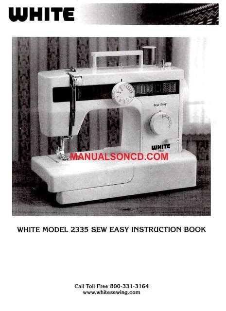 White 2335 sew easy repair manual. - Guide to male prostate massage with illustration.