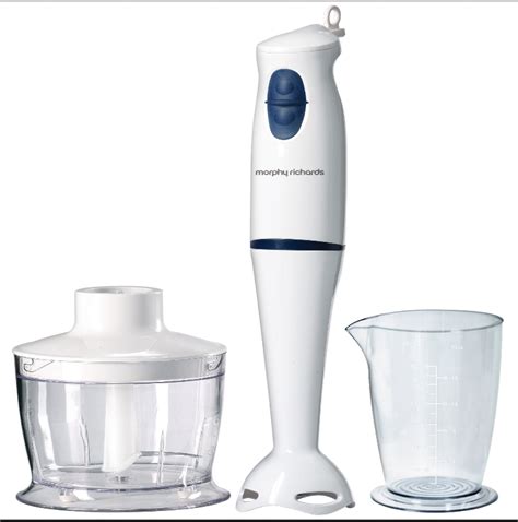 White 400 Watt Morphy Richards HBCP Hand Blender 640062